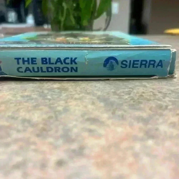 Sierra The Black Cauldron (IBM/Tandy MS-DOS 5 1/4 & 3.5‎ Sierra, 1985) - Picture 8 of 13